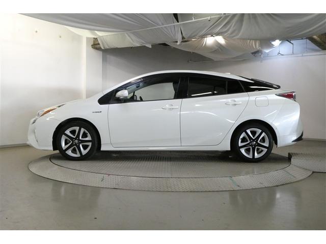 プリウス Aツーリングセレクション スマキー イモビライザー バックモニター クルコン LEDヘッドライト ETC ナビTV メモリーナビゲーション 横滑り防止機能 キーフリ アルミ AAC AUX ABS ワンセグTV パワステ(4枚目)