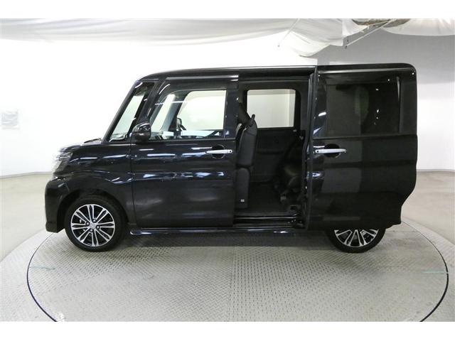 タント カスタムＲＳ　トップエディションＳＡＩＩＩ　ブレーキサポート　ＡＡＣ　Ｂモニター　両側オートスライドドア　イモビライザー　ナビＴＶ　地デジフルセグ　ＬＥＤ　ＤＶＤ再生可能　キーフリー　エアロ　ＥＴＣ　Ｗエアバック　ＡＢＳ　アルミ　ＰＳ　ＶＳＡ（4枚目）