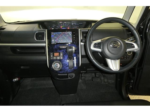 タント カスタムＲＳ　トップエディションＳＡＩＩＩ　ブレーキサポート　ＡＡＣ　Ｂモニター　両側オートスライドドア　イモビライザー　ナビＴＶ　地デジフルセグ　ＬＥＤ　ＤＶＤ再生可能　キーフリー　エアロ　ＥＴＣ　Ｗエアバック　ＡＢＳ　アルミ　ＰＳ　ＶＳＡ（12枚目）