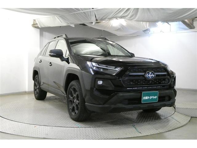 ＲＡＶ４ ハイブリッドアドベンチャー　オフロードパッケージＩＩ　インテリジェントクリアランスソナー　地デジフルセグ　横滑り防止機能　クルコン　ＬＥＤライト　ＡＷＤ　電動シート　バックモニター　ナビ＆ＴＶ　キーレス　エアコン　メモリーナビ　ＥＴＣ　アルミホイール（3枚目）