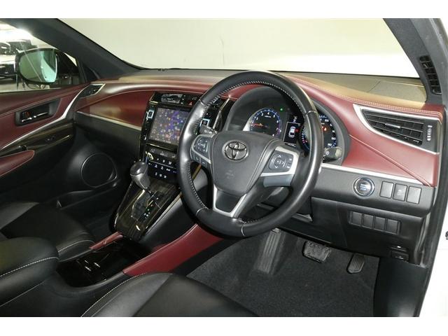 ハリアー エレガンス　イモビ　ＰＷシート　スマ－トキ－　サイドエアバッグ　横滑防止装置　ナビＴＶ　メモリナビ　ＥＴＣ車載器　キーレス　ＬＥＤヘッド　フルオートエアコン　パワステ　アルミホイール　エアロ　助手席エアバッグ（10枚目）