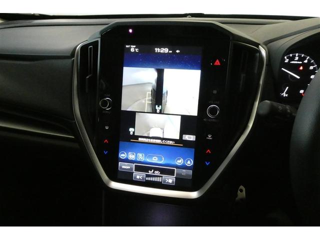 �f���Ō��Â炢�ԗ����ӂ̊m�F���A�V�X�g�B�N���}��^�ォ�猩�Ă���悤�ȉf����\���B�@�^�]�Ȃ���m�F���ɂ����ԗ����͂̏󋵂�c���B