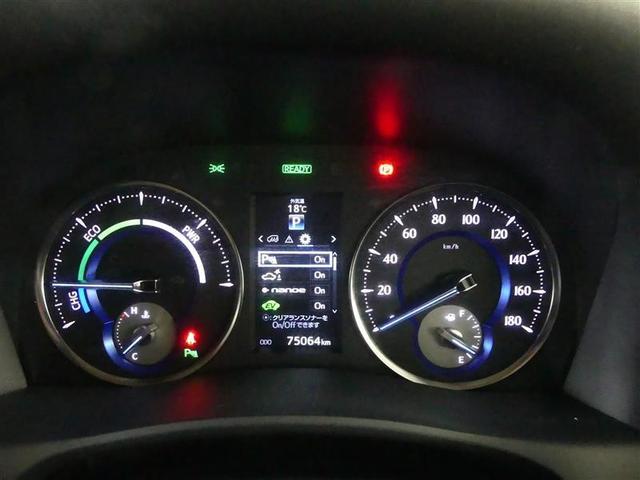ヴェルファイアハイブリッド V Lエディション 革シート 4WD フルセグ メモリーナビ DVD再生 後席モニター バックカメラ 衝突被害軽減システム ETC 両側電動スライド LEDヘッドランプ 乗車定員7人 3列シート ワンオーナー(5枚目)