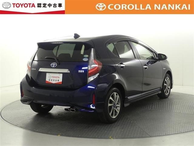 アクア Ｓスタイルブラック　フルセグ　メモリーナビ　ＤＶＤ再生　バックカメラ　衝突被害軽減システム　ＥＴＣ　ＬＥＤヘッドランプ　ワンオーナー　フルエアロ（3枚目）