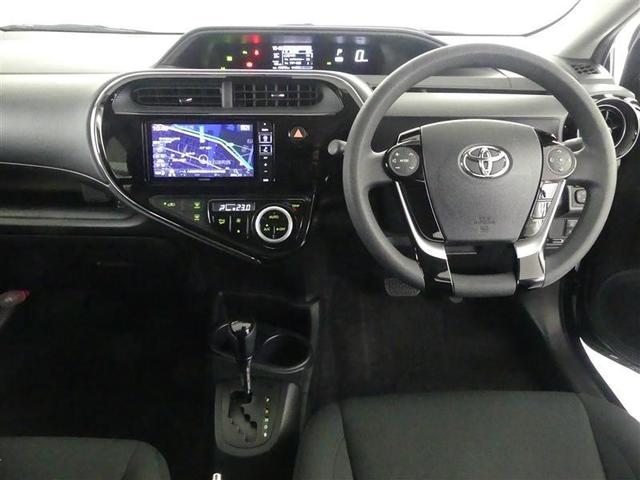 アクア Ｓスタイルブラック　フルセグ　メモリーナビ　ＤＶＤ再生　バックカメラ　衝突被害軽減システム　ＥＴＣ　ＬＥＤヘッドランプ　ワンオーナー　フルエアロ（4枚目）