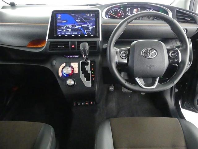 シエンタ Ｇ　クエロ　フルセグ　メモリーナビ　ＤＶＤ再生　バックカメラ　衝突被害軽減システム　ＥＴＣ　両側電動スライド　ＬＥＤヘッドランプ　乗車定員７人　３列シート　ワンオーナー　アイドリングストップ（4枚目）