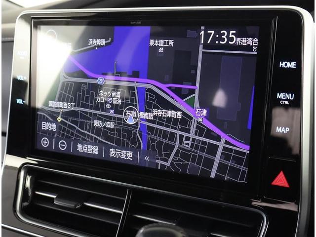 エスティマハイブリッド アエラス プレミアム 4WD フルセグ メモリーナビ DVD再生 後席モニター バックカメラ 衝突被害軽減システム ETC 両側電動スライド LEDヘッドランプ 乗車定員7人 3列シート ワンオーナー フルエアロ(7枚目)