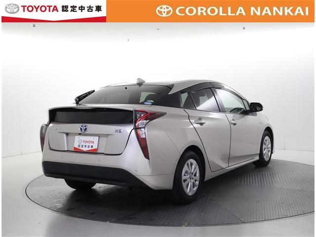 プリウス Sセーフティプラス フルセグ メモリーナビ DVD再生 バックカメラ 衝突被害軽減システム ETC ドラレコ LEDヘッドランプ ワンオーナー(3枚目)