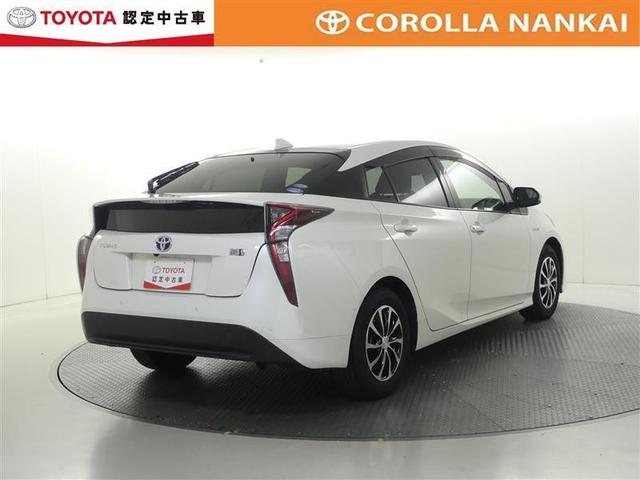 プリウス Sセーフティプラス フルセグ メモリーナビ DVD再生 バックカメラ 衝突被害軽減システム ETC LEDヘッドランプ ワンオーナー(3枚目)