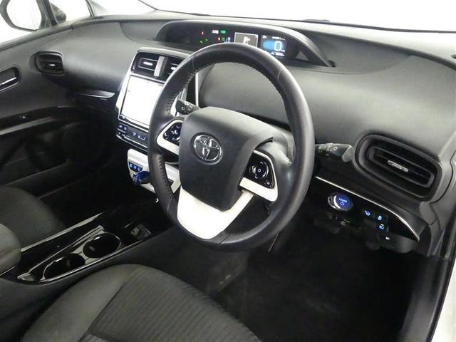 プリウス Sセーフティプラス フルセグ メモリーナビ DVD再生 バックカメラ 衝突被害軽減システム ETC LEDヘッドランプ ワンオーナー(14枚目)