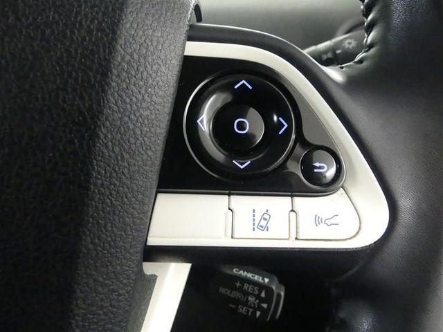 プリウス Sセーフティプラス フルセグ メモリーナビ DVD再生 バックカメラ 衝突被害軽減システム ETC LEDヘッドランプ ワンオーナー(22枚目)