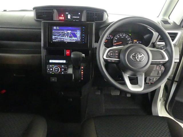 ルーミー G フルセグ メモリーナビ DVD再生 バックカメラ 衝突被害軽減システム ETC 両側電動スライド LEDヘッドランプ ワンオーナー アイドリングストップ(4枚目)