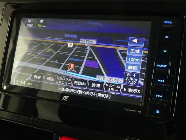 ルーミー G フルセグ メモリーナビ DVD再生 バックカメラ 衝突被害軽減システム ETC 両側電動スライド LEDヘッドランプ ワンオーナー アイドリングストップ(6枚目)