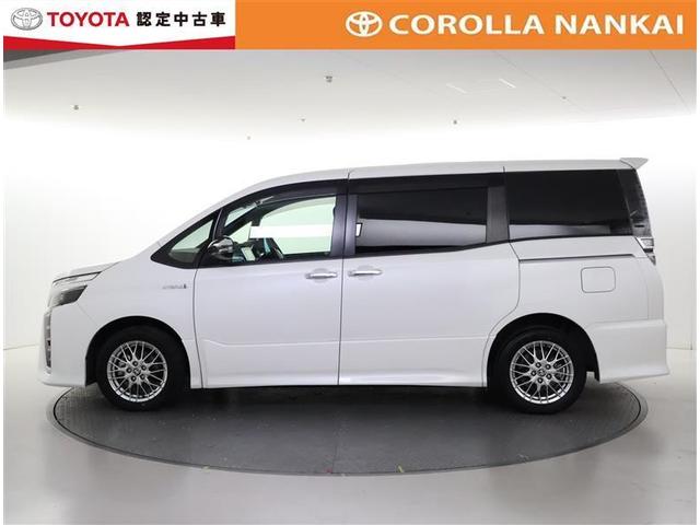 ヴォクシー ハイブリッドZS 煌II フルセグ メモリーナビ DVD再生 後席モニター バックカメラ 衝突被害軽減システム ETC ドラレコ 両側電動スライド LEDヘッドランプ 乗車定員7人 3列シート ワンオーナー フルエアロ(2枚目)