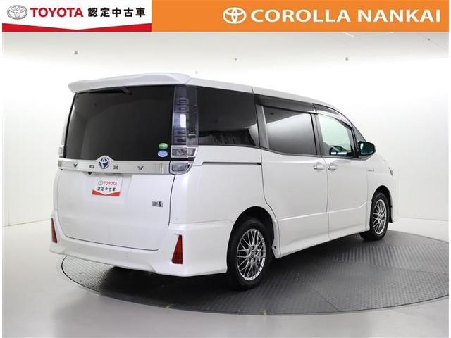 ヴォクシー ハイブリッドZS 煌II フルセグ メモリーナビ DVD再生 後席モニター バックカメラ 衝突被害軽減システム ETC ドラレコ 両側電動スライド LEDヘッドランプ 乗車定員7人 3列シート ワンオーナー フルエアロ(3枚目)