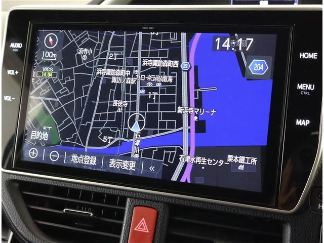 ヴォクシー ハイブリッドZS 煌II フルセグ メモリーナビ DVD再生 後席モニター バックカメラ 衝突被害軽減システム ETC ドラレコ 両側電動スライド LEDヘッドランプ 乗車定員7人 3列シート ワンオーナー フルエアロ(6枚目)