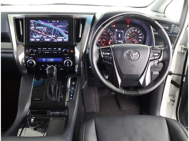 アルファード ３．５ＳＣ　フルセグ　メモリーナビ　バックカメラ　衝突被害軽減システム　ＥＴＣ　両側電動スライド　ＬＥＤヘッドランプ　乗車定員７人　３列シート　ワンオーナー（4枚目）