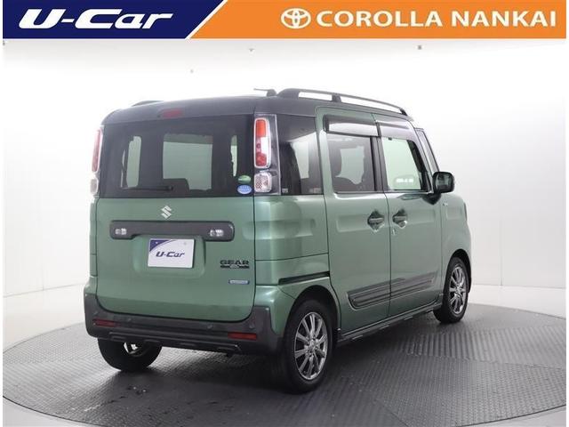 スペーシアギア ハイブリッドXZ フルセグ メモリーナビ DVD再生 衝突被害軽減システム ETC 両側電動スライド LEDヘッドランプ アイドリングストップ(3枚目)