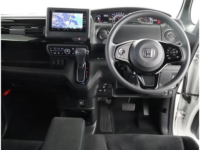 N-BOXカスタム L フルセグ メモリーナビ DVD再生 バックカメラ 衝突被害軽減システム ETC ドラレコ 電動スライドドア LEDヘッドランプ ワンオーナー アイドリングストップ(4枚目)