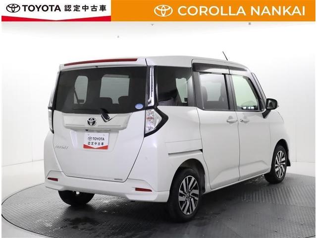 ルーミー カスタムＧ　フルセグ　メモリーナビ　ＤＶＤ再生　バックカメラ　衝突被害軽減システム　ＥＴＣ　両側電動スライド　ＬＥＤヘッドランプ　ワンオーナー　アイドリングストップ（3枚目）