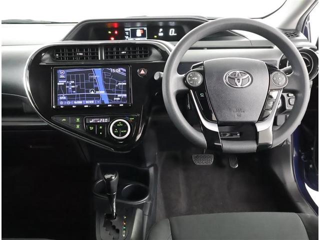 アクア Ｓスタイルブラック　フルセグ　メモリーナビ　ＤＶＤ再生　バックカメラ　衝突被害軽減システム　ＥＴＣ　ＬＥＤヘッドランプ　ワンオーナー（4枚目）