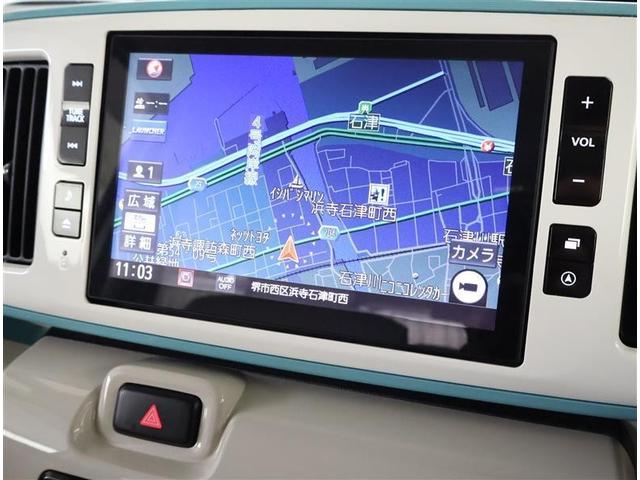 ムーヴキャンバス Ｇメイクアップ　Ｓ　フルセグ　メモリーナビ　ＤＶＤ再生　バックカメラ　衝突被害軽減システム　ドラレコ　両側電動スライド　ＬＥＤヘッドランプ　アイドリングストップ（6枚目）