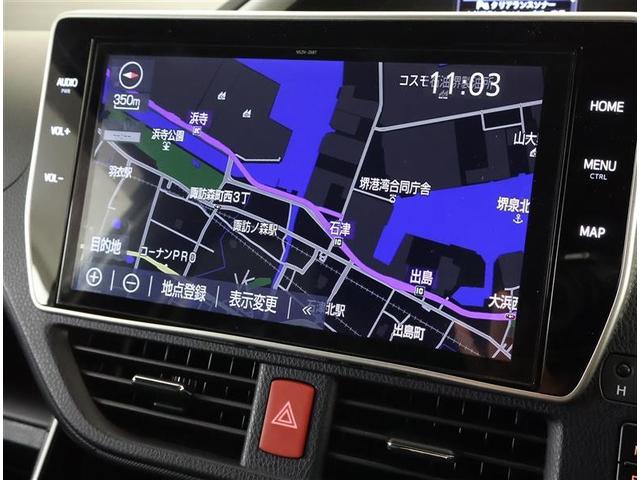 ヴォクシー ハイブリッドＺＳ　煌ＩＩＩ　フルセグ　メモリーナビ　ＤＶＤ再生　バックカメラ　衝突被害軽減システム　ＥＴＣ　両側電動スライド　ＬＥＤヘッドランプ　乗車定員７人　３列シート　ワンオーナー　フルエアロ（6枚目）