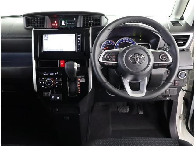 ルーミー カスタムG フルセグ メモリーナビ DVD再生 バックカメラ 衝突被害軽減システム ETC 両側電動スライド LEDヘッドランプ ワンオーナー アイドリングストップ(4枚目)