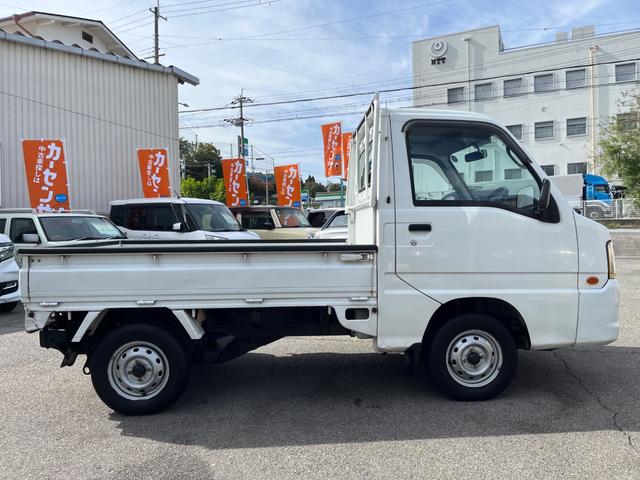 サンバートラック TC スーパーチャージャー 4WD 純正オーディオ サイドバイザー マット(13枚目)