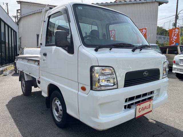 サンバートラック TC スーパーチャージャー 4WD 純正オーディオ サイドバイザー マット(15枚目)