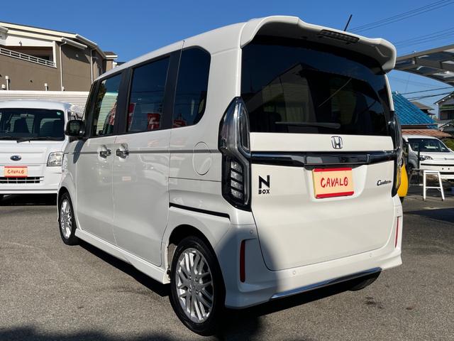 Ｎ－ＢＯＸカスタム Ｌターボ　両側パワスラ　純正ギャザーズナビ　バックモニター　ＥＴＣ　ドライブレコーダー　コーナーセンサー　ＬＥＤオートライト　ＬＥＤフォグ　クルーズコントロール　ハーフレザー調シート（18枚目）