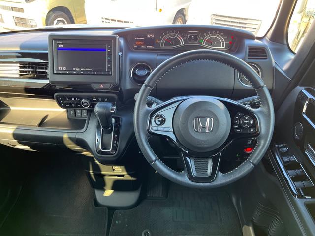 Ｎ－ＢＯＸカスタム Ｌターボ　両側パワスラ　純正ギャザーズナビ　バックモニター　ＥＴＣ　ドライブレコーダー　コーナーセンサー　ＬＥＤオートライト　ＬＥＤフォグ　クルーズコントロール　ハーフレザー調シート（40枚目）