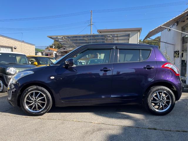 スイフト XG ユーザー様買取車両 社外ナビ 社外15AW ETC スマートキー プッシュスタート 電格ミラー セキュリティアラーム ヘッドライトレベライザー リアスポイラー(14枚目)