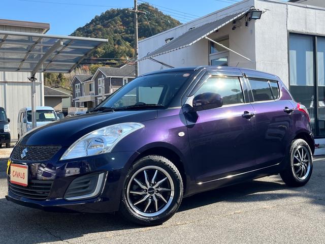 スイフト XG ユーザー様買取車両 社外ナビ 社外15AW ETC スマートキー プッシュスタート 電格ミラー セキュリティアラーム ヘッドライトレベライザー リアスポイラー(16枚目)
