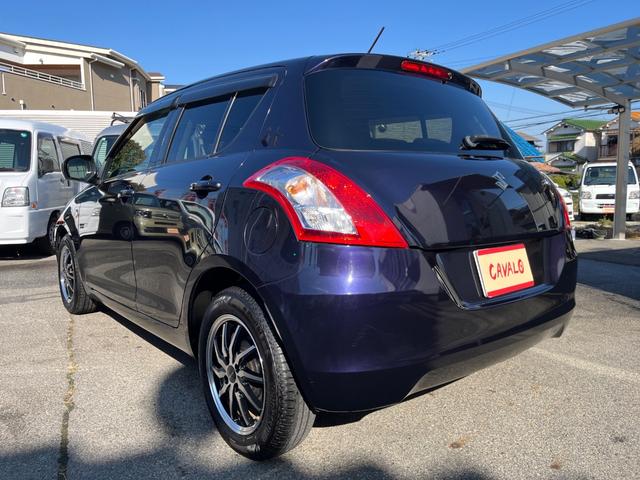 スイフト XG ユーザー様買取車両 社外ナビ 社外15AW ETC スマートキー プッシュスタート 電格ミラー セキュリティアラーム ヘッドライトレベライザー リアスポイラー(18枚目)