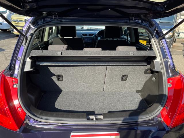 スイフト XG ユーザー様買取車両 社外ナビ 社外15AW ETC スマートキー プッシュスタート 電格ミラー セキュリティアラーム ヘッドライトレベライザー リアスポイラー(23枚目)