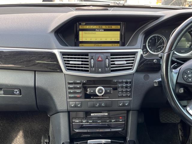 Eクラスステーションワゴン E350ブルテックステーションワゴンアバンG ディーゼルターボ サンルーフ 純正ナビ バックモニター キーレス ETC HIDライト 本革シート 革巻きステアリング 電動リアゲート ルーフレール(7枚目)