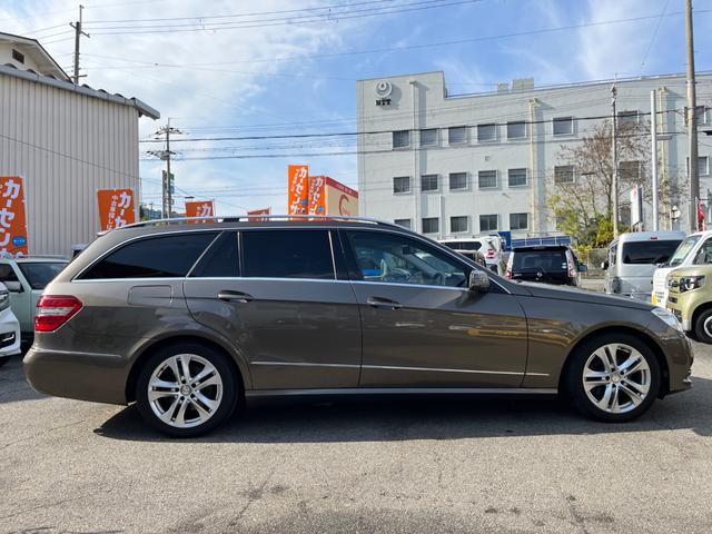 Eクラスステーションワゴン E350ブルテックステーションワゴンアバンG ディーゼルターボ サンルーフ 純正ナビ バックモニター キーレス ETC HIDライト 本革シート 革巻きステアリング 電動リアゲート ルーフレール(13枚目)