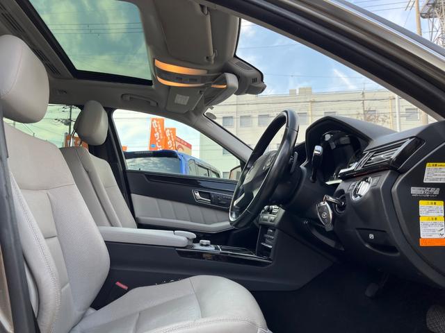 Eクラスステーションワゴン E350ブルテックステーションワゴンアバンG ディーゼルターボ サンルーフ 純正ナビ バックモニター キーレス ETC HIDライト 本革シート 革巻きステアリング 電動リアゲート ルーフレール(35枚目)