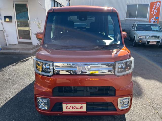 ウェイク GターボSAII 4WD 両側パワスラ 社外ナビ ETC ドライブレコーダー LEDオートライト LEDフォグ オートリトラミラー 革巻きステアリング スマートキー プッシュスタート(9枚目)