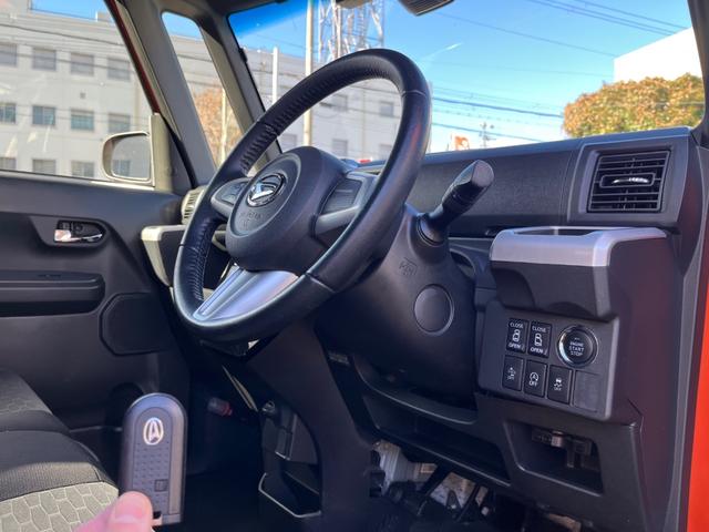 ウェイク GターボSAII 4WD 両側パワスラ 社外ナビ ETC ドライブレコーダー LEDオートライト LEDフォグ オートリトラミラー 革巻きステアリング スマートキー プッシュスタート(20枚目)