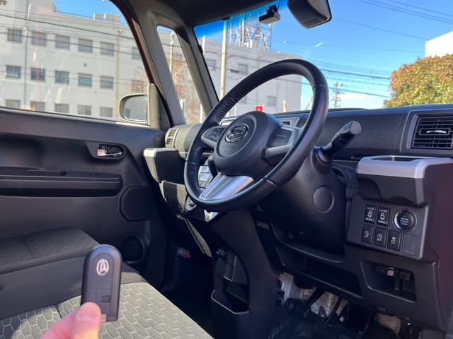ウェイク GターボSAII 4WD 両側パワスラ 社外ナビ ETC ドライブレコーダー LEDオートライト LEDフォグ オートリトラミラー 革巻きステアリング スマートキー プッシュスタート(21枚目)