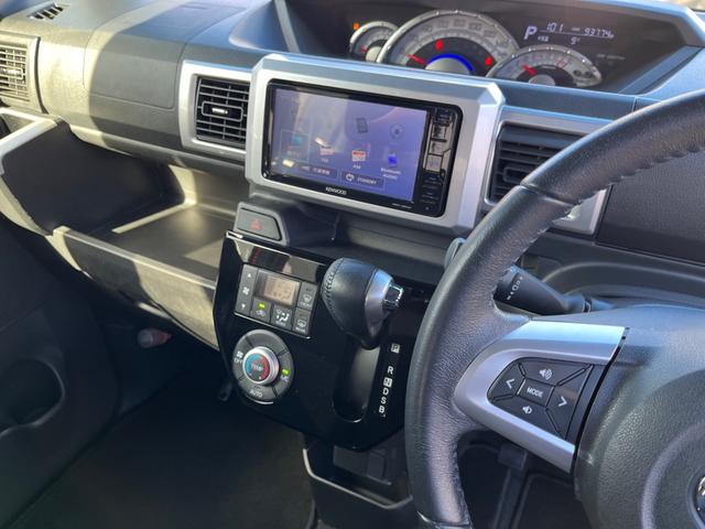 ウェイク GターボSAII 4WD 両側パワスラ 社外ナビ ETC ドライブレコーダー LEDオートライト LEDフォグ オートリトラミラー 革巻きステアリング スマートキー プッシュスタート(27枚目)