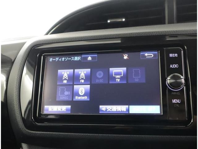 ヴィッツ F セーフティーエディション フルセグ メモリーナビ DVD再生 ミュージックプレイヤー接続可 バックカメラ 衝突被害軽減システム ETC ワンオーナー 記録簿(10枚目)