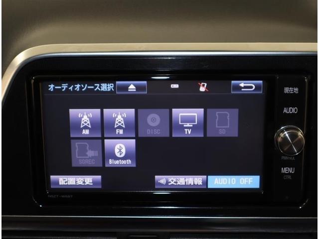 シエンタ G フルセグ メモリーナビ DVD再生 ミュージックプレイヤー接続可 バックカメラ 衝突被害軽減システム ETC 両側電動スライド ウオークスルー 乗車定員7人 3列シート ワンオーナー(11枚目)