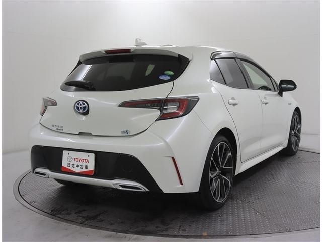 カローラスポーツ ハイブリッドG Z フルセグ メモリーナビ DVD再生 ミュージックプレイヤー接続可 バックカメラ 衝突被害軽減システム ETC LEDヘッドランプ ワンオーナー(4枚目)