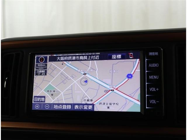 パッソ モーダ ワンセグ メモリーナビ ミュージックプレイヤー接続可 衝突被害軽減システム LEDヘッドランプ ワンオーナー 記録簿 アイドリングストップ(8枚目)