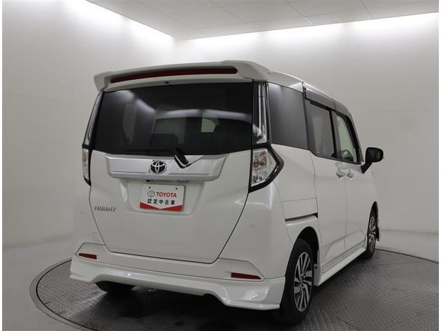 ルーミー カスタムG フルセグ メモリーナビ DVD再生 ミュージックプレイヤー接続可 バックカメラ 衝突被害軽減システム ETC 両側電動スライド LEDヘッドランプ ワンオーナー フルエアロ 記録簿(4枚目)