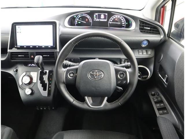 シエンタ ハイブリッド G セーフティーエディション フルセグ メモリーナビ DVD再生 ミュージックプレイヤー接続可 バックカメラ 衝突被害軽減システム ETC ドラレコ 両側電動スライド LEDヘッドランプ ウオークスルー 乗車定員7人 3列シート(8枚目)