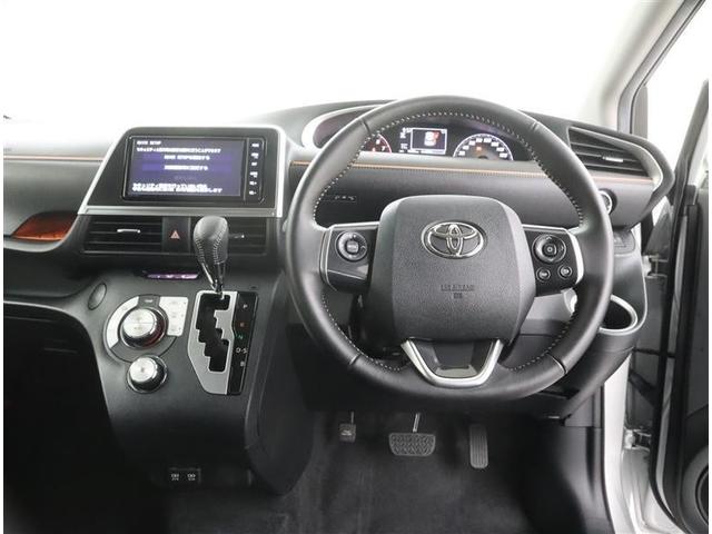 シエンタ Ｇ　フルセグ　メモリーナビ　ＤＶＤ再生　ミュージックプレイヤー接続可　バックカメラ　衝突被害軽減システム　両側電動スライド　ウオークスルー　乗車定員７人　３列シート　ワンオーナー　アイドリングストップ（8枚目）